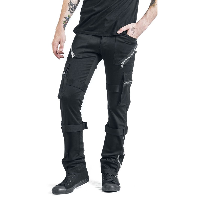 Men Gothic Pant New Style Carsten Pant Cloth Black Trousers Punk Cloth Goth Pant